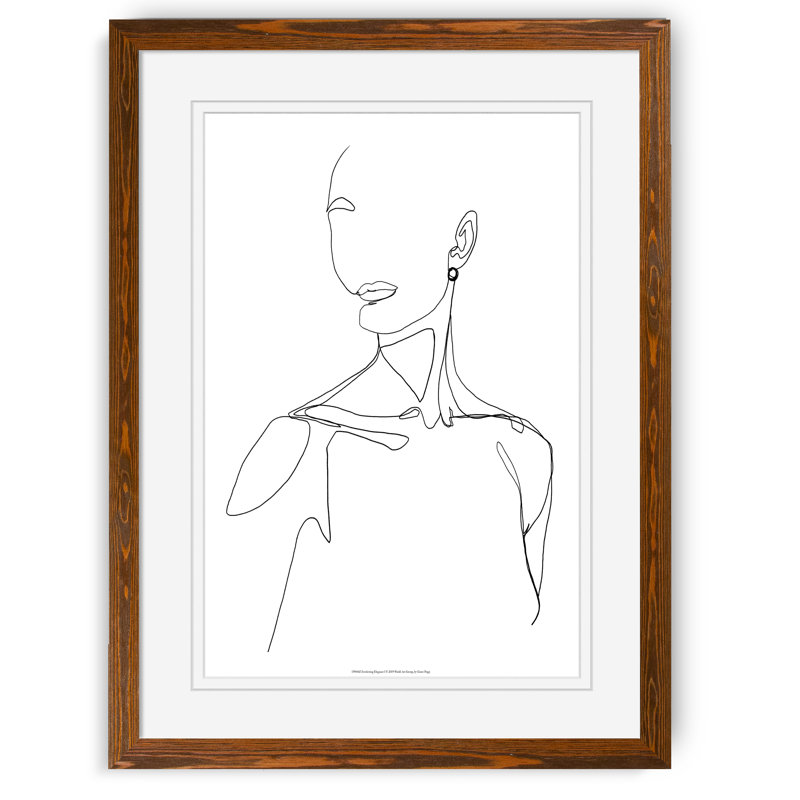 « le intemporel élégance i » par paul cezanne-cadre photo, reproduction d’art, H 24 po x l 18 po x P 1,25 po, Pas de tapis