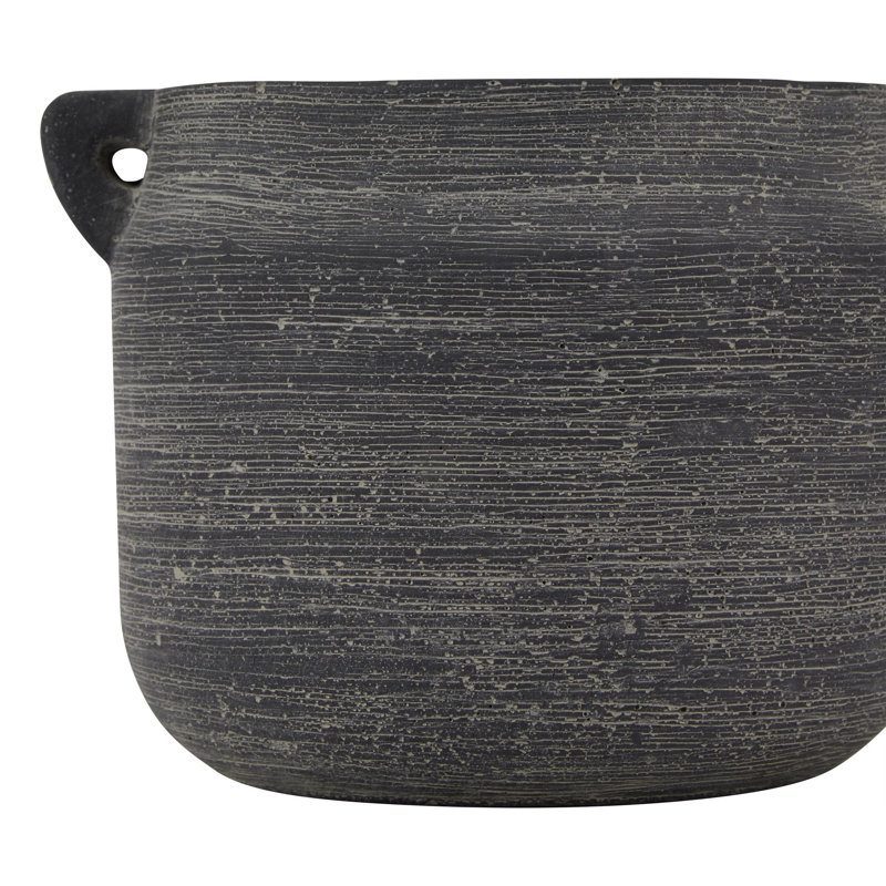 Costantina Handmade Ceramic / Porcelain Table Vase, Grey