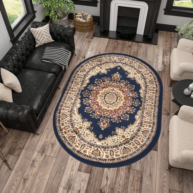 Clarence Indoor Rug, Oval 5'3" x 7'3"