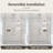 Marlowe Frameless Single Sliding Shower Door With Tempered Glass And Stainless Steel Rollers-123044016-123044019