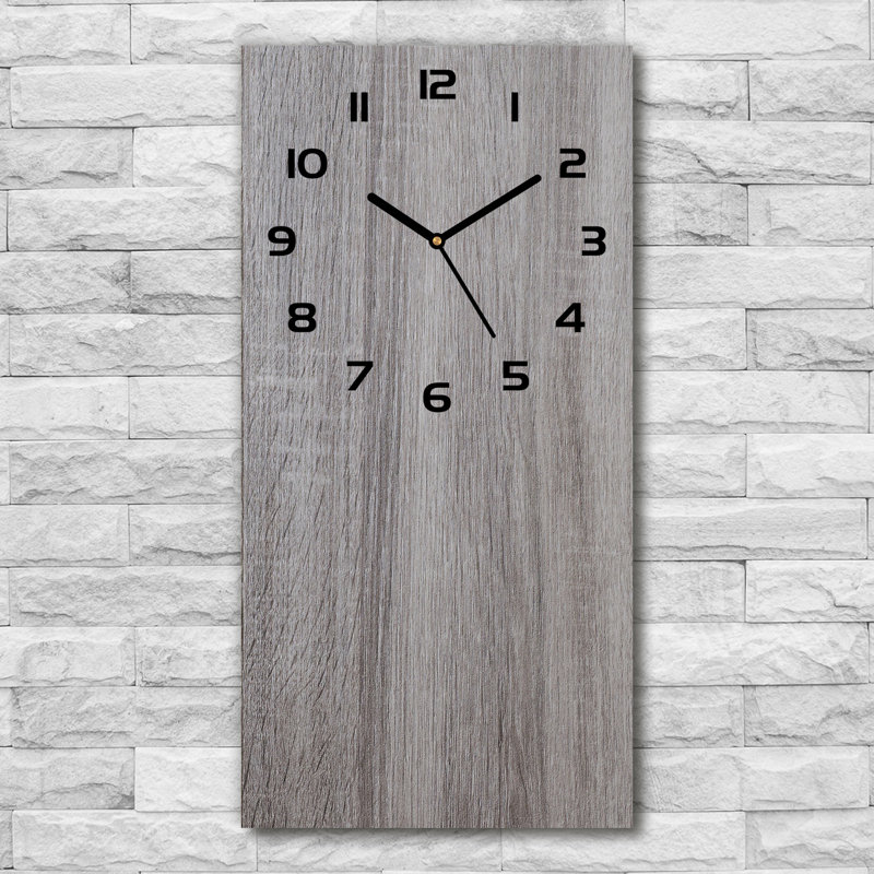 Jacaria Glass Wall Clock, Black