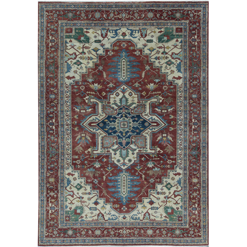 Wool Southwestern Area Rug