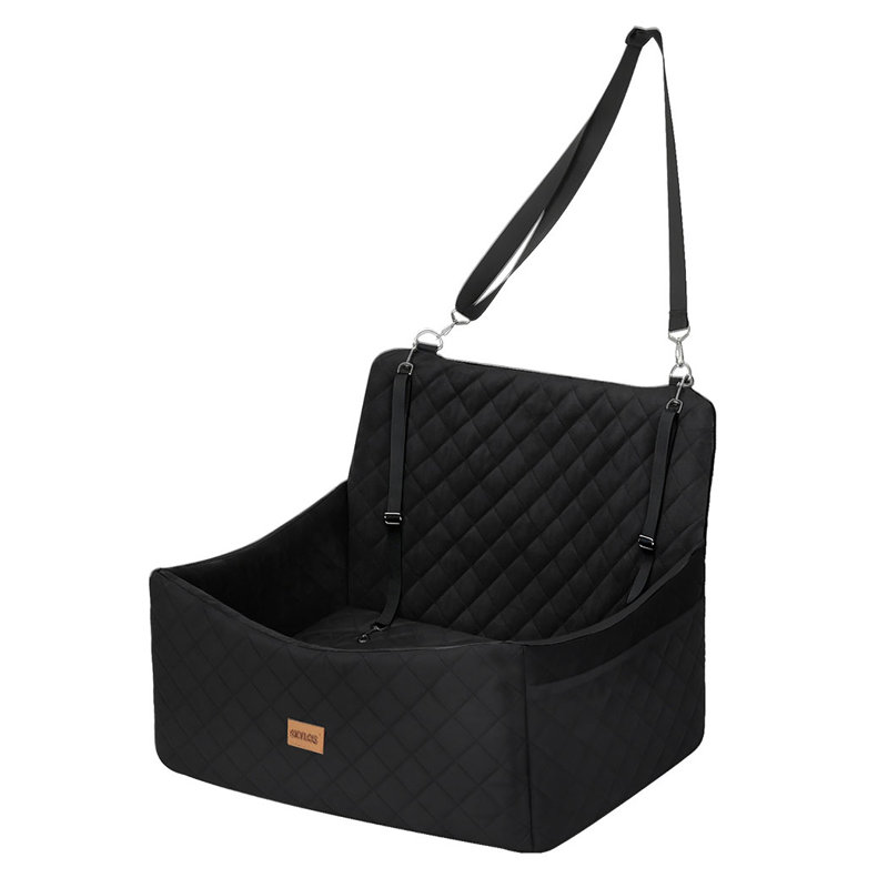 Polyester Pet Bed, Black