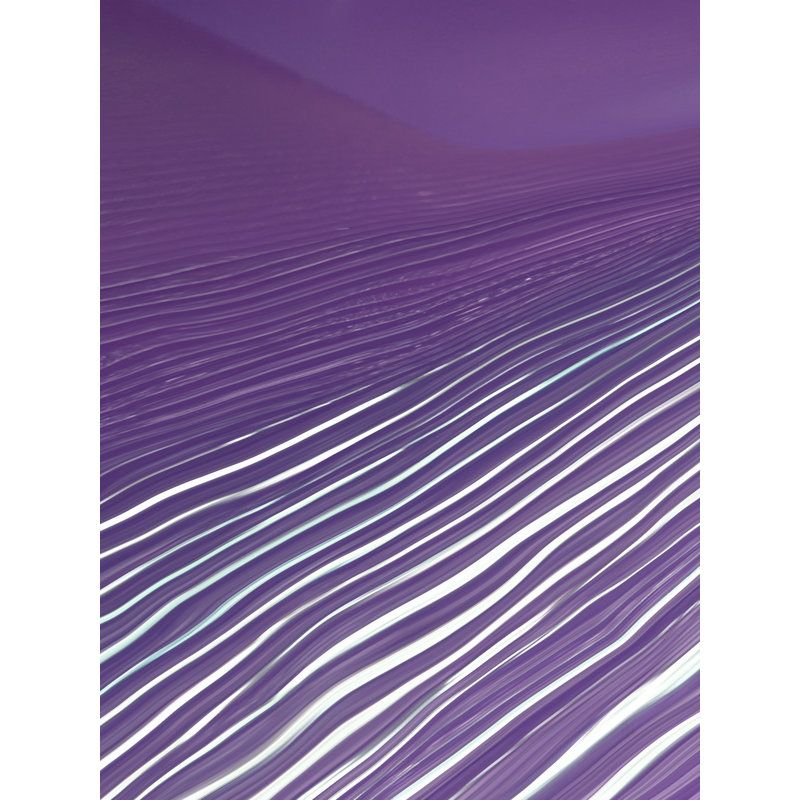 «Purple Land» par Petra Trimmel - impression, H 32 po x l 24 po, Toile tendue