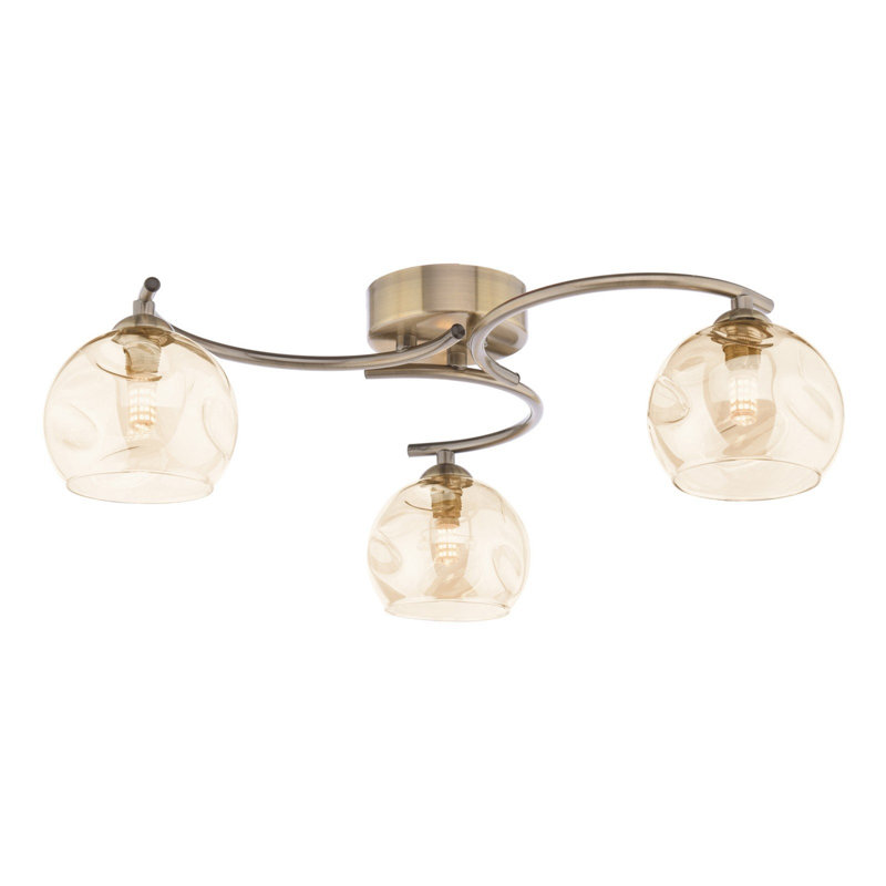 Rivenburg Glass Flush Mount