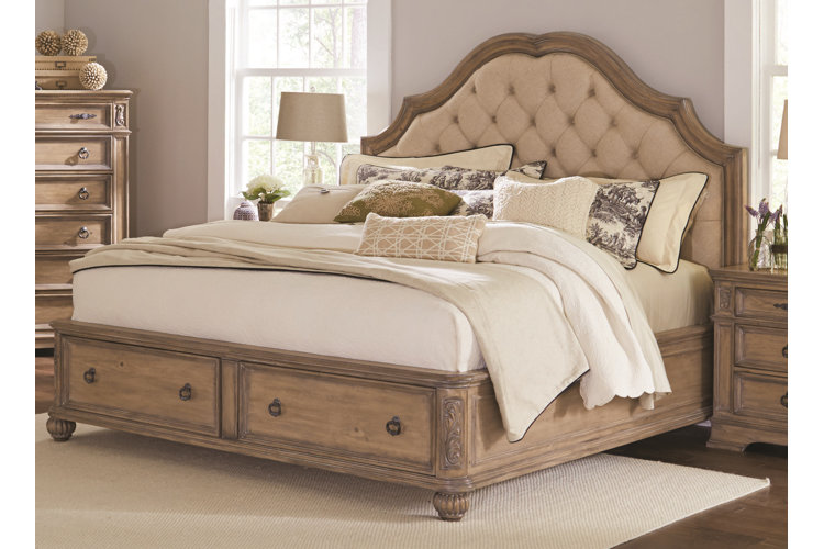 George Upholstered Storage Platform Bed