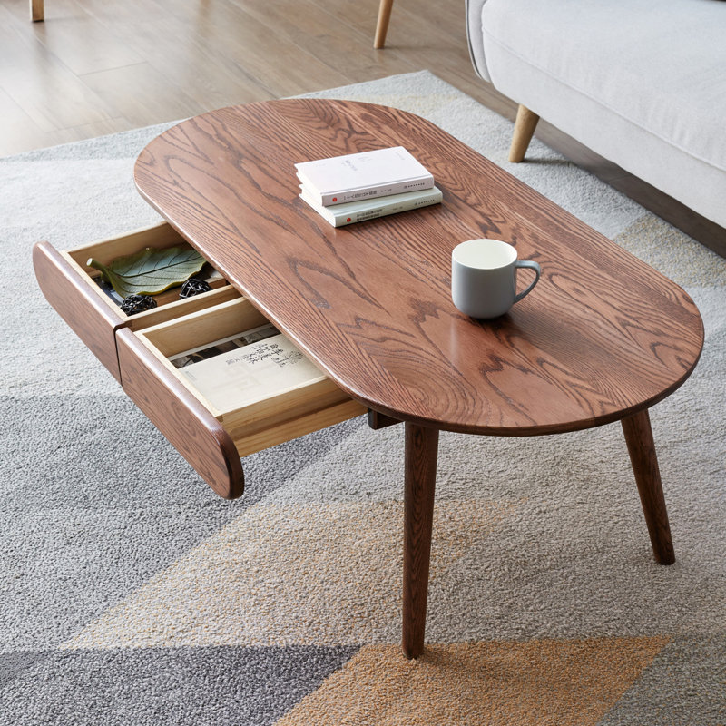 Table de patio en bois de chêne naturel - construction, 2 tiroirs, base de bureau d'écriture 100% de qualité, rangement de tiroir, zone de production