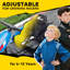Kart électrique, grande batterie 24 V 9 Ah, kart pour enfants avec deux moteurs de 150 W, siège réglable et ceinture de sécurité à 5 points à haute vitesse, 11,2MPH à démarrage lent, pour 6 à 12 ans, bleu-119918463