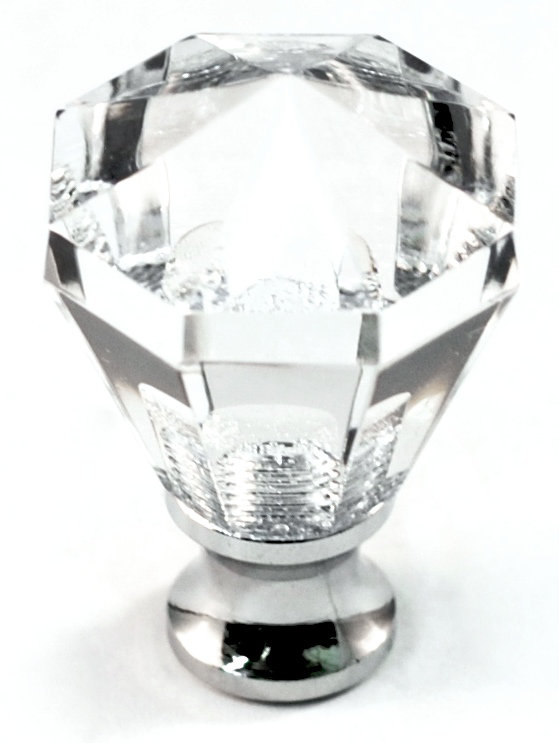 Geometric Knob, Polished Nickel