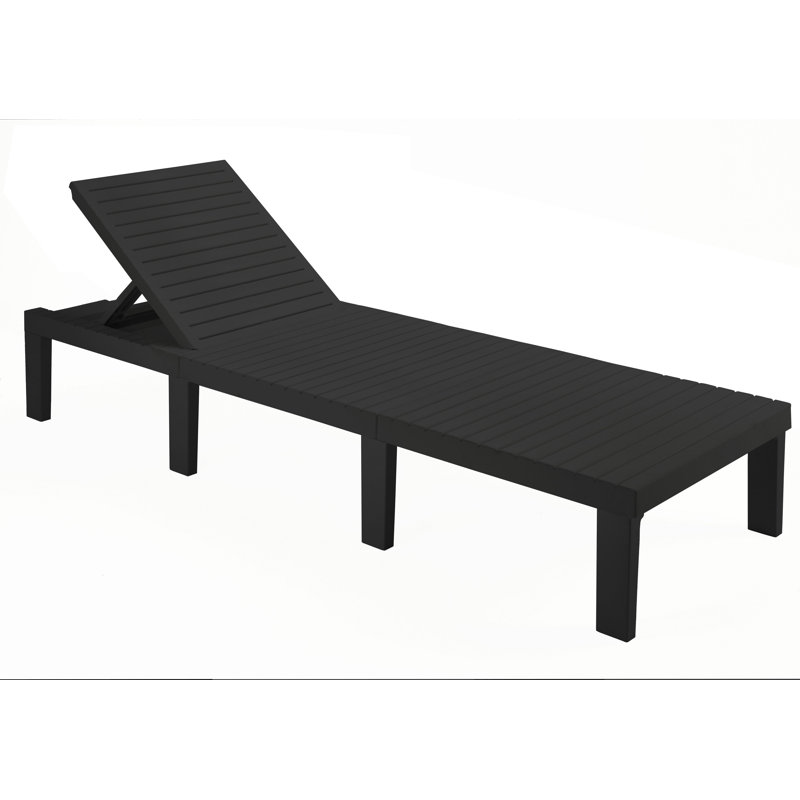 Donatella 78cm Long Reclining Single Chaise, Anthracite
