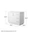 Icon 71" Doulble Bathroom Vanity Base and Mirror Only-73102786