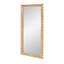 Miroir de plancher en rotin Lacie, brun naturel-595884968