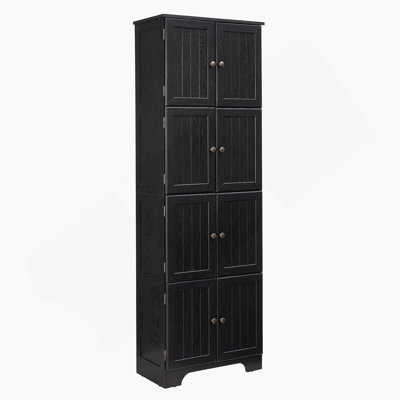 Storage Cabinet With Shelves, Freestanding Sideboard For Kitchen