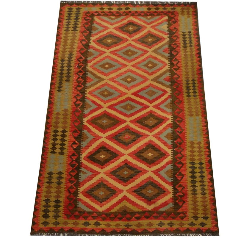 Azpeitia Wool Southwestern Indoor Rug