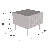 Ayan 15.7" Nightstand with Matte Finish-231057050