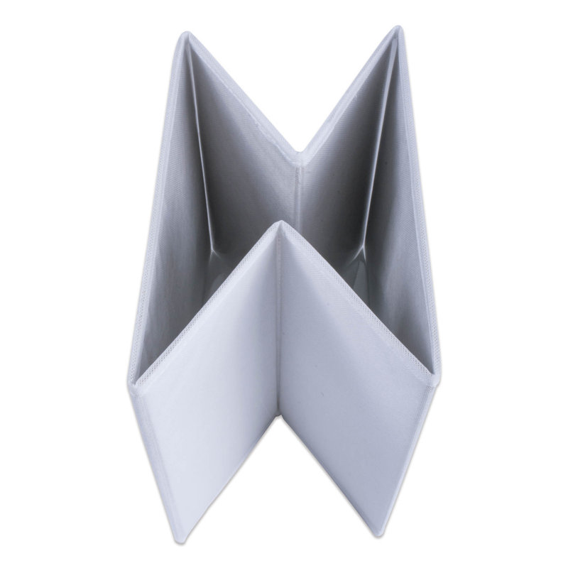 Ensemble de 2 cubes Amarillis Ebern Designs, H 11 po x l 11 po x P 11 po, Blanc
