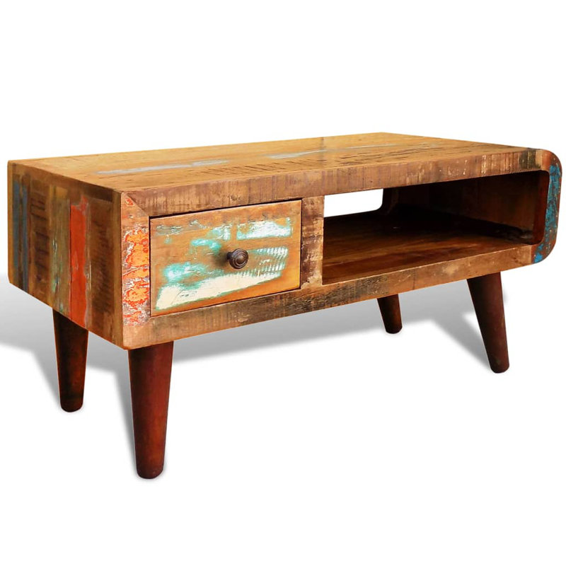 Frame Single Coffee Table with Storage