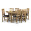 Side chair Set Nutmeg of Solid Wood
