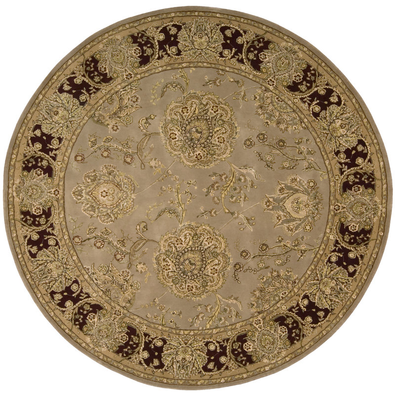 Amani Oriental Indoor Rug, Round 6'