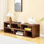 Meuble télé modulaire, centre de divertissement minimaliste avec console multimédia à rangement ouvert et meuble télé réglable pour le salon