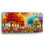 «Fall Foliage Graffiti» par Rey Klimt, art mural en verre acrylique-1061184823