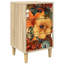 36cm W Engineered Wood Bedside Table