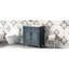 Meuble-lavabo de salle de bain rétro bleu 30 po avec structure en bois massif, lavabo en céramique, tiroir à fermeture en douceur, glissière de tiroir lisse, meuble-lavabo à rainure unique, style, lavabo brillant, charnières, quincaillerie exquise-682247630