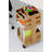 Solid Wood Bar Cart