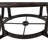 Outdoor Cast Aluminum Circular Dining Table, Bronze 