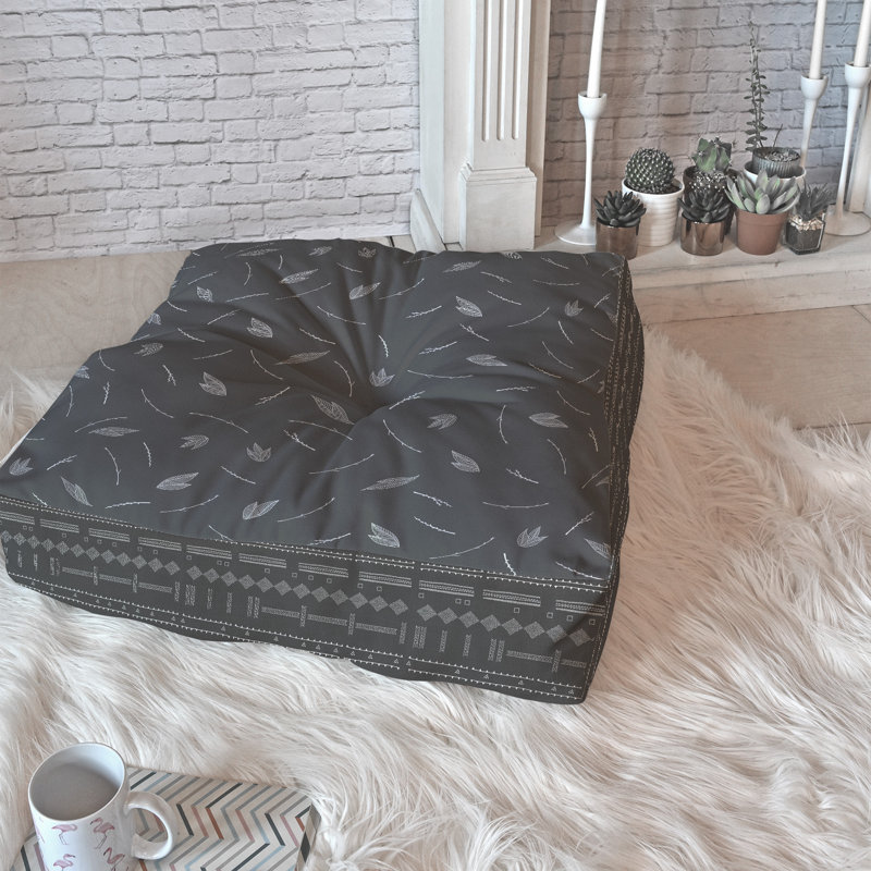 Floor Pillow, 26" H x 26" W x 7" D