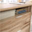 Bureau en L, finition brune