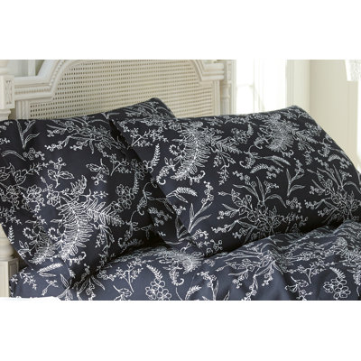 Dunson Print Floral Pillowcase