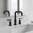 Modern Bathroom Sink Faucet with 2 Handles