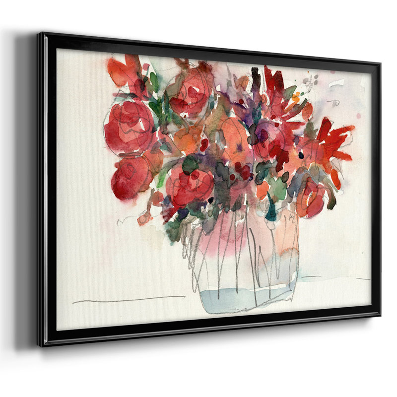 «The Small Bunch I», reproduction d'art sur toile, H 30 po x l 44 po x P 1,5 po, Noir