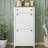 Shoe Cabinets with Adjustable Panels &amp; 3 Drawers, 12-Pair Capacity, Off-White &amp; Wood Grain, Contemporary | Hallway-2048613771