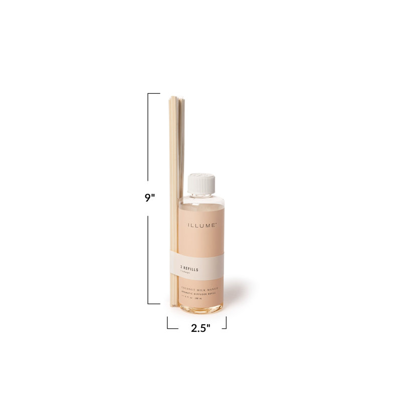 Recharge de diffuseur aromatique de mangue et de lait de noix de coco Beautifully Done Essentials, Lait de coco / mangue