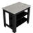 Brooklyn  Kitchen Island, Three Concealed Shelves