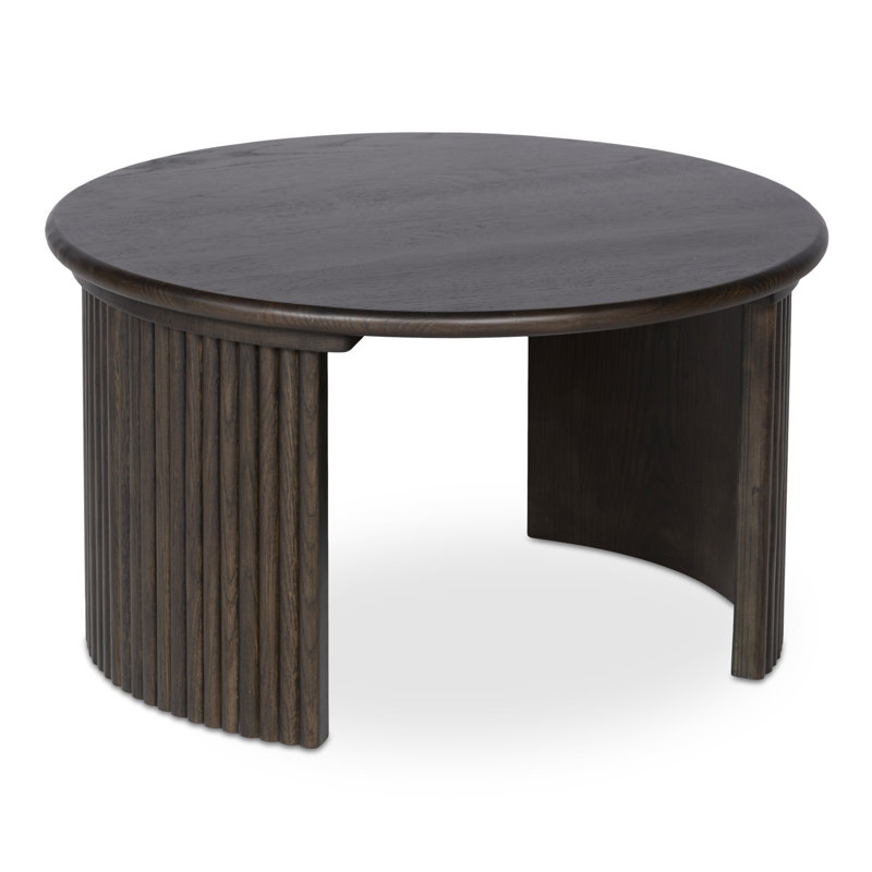Penny Small Coffee Table Dark Brown, 15.75" H x 39" L x 39" W, Espresso