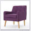 Chaise avec accoudoirs Mid-Century moderne avec rembourrage confortable et design élégant, parfaite pour rehausser la décoration intérieure