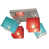 Clear red/Turquoise is out of stock selected
