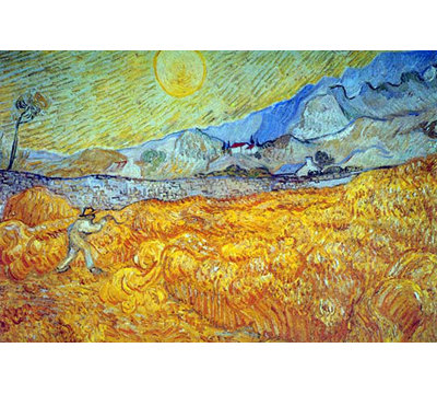 «Reaper» par Vincent Van Gogh, reproduction d'art