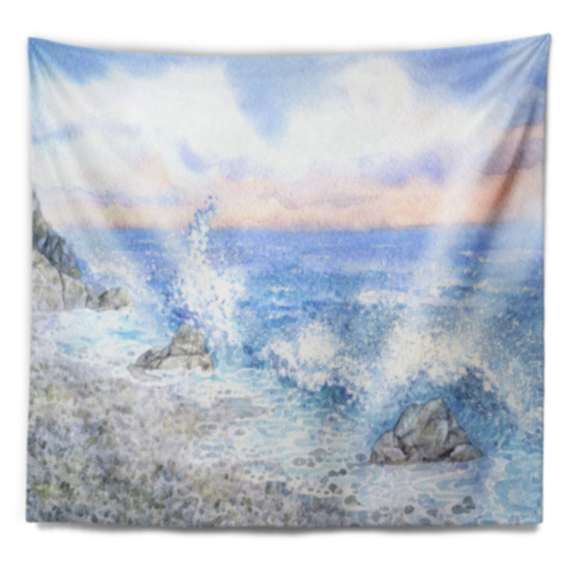 Polyester Tapestry, 32" H x 39" W