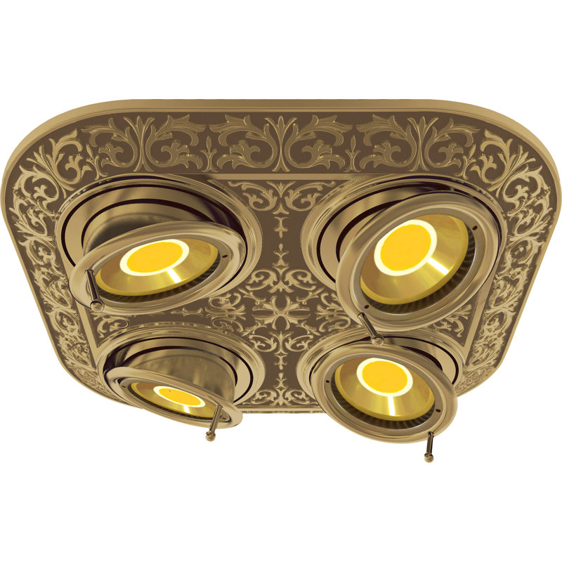 Fluellen 19.5cm Adjustable Recessed Trim, Copper