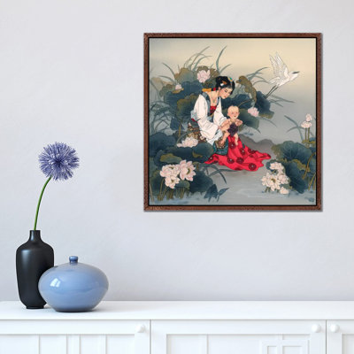 His Fathers Eyes - Painting on Canvas
