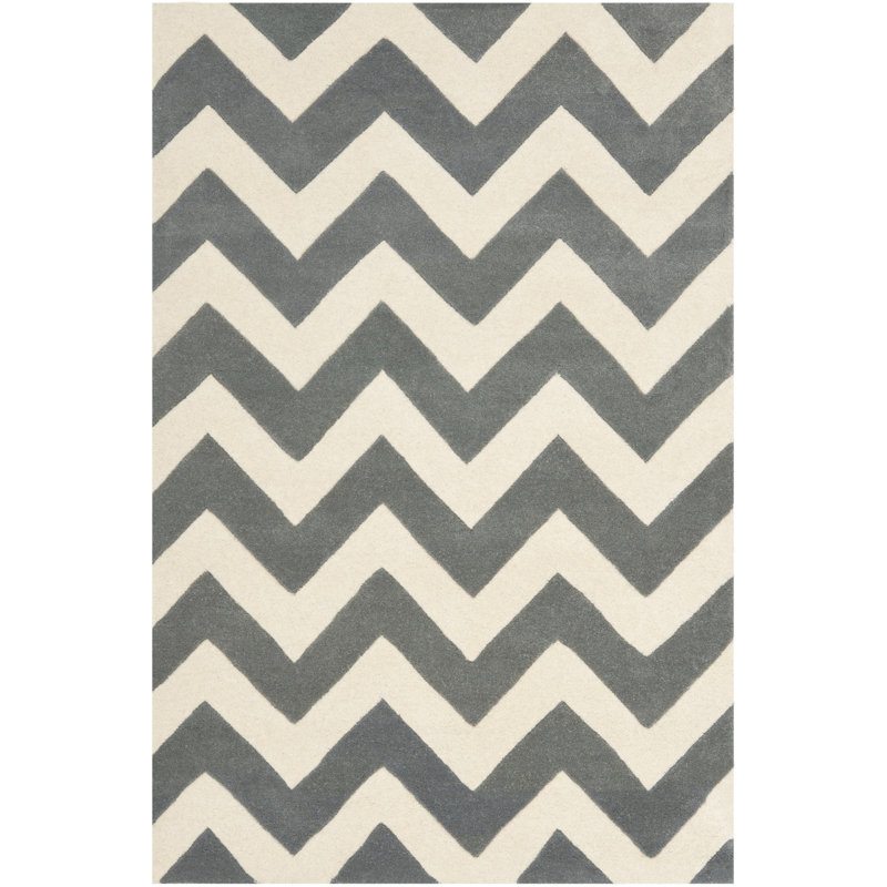 Tapis en laine touffeté à la main Teresita, Rectangle 3 pi x 5 pi