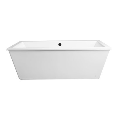 Cossu 66" x 36" Free Standing Soaking Acrylic Bathtub