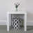 JVL Polypropylene WITH SILVER METAL TRIM ON TOP Bin