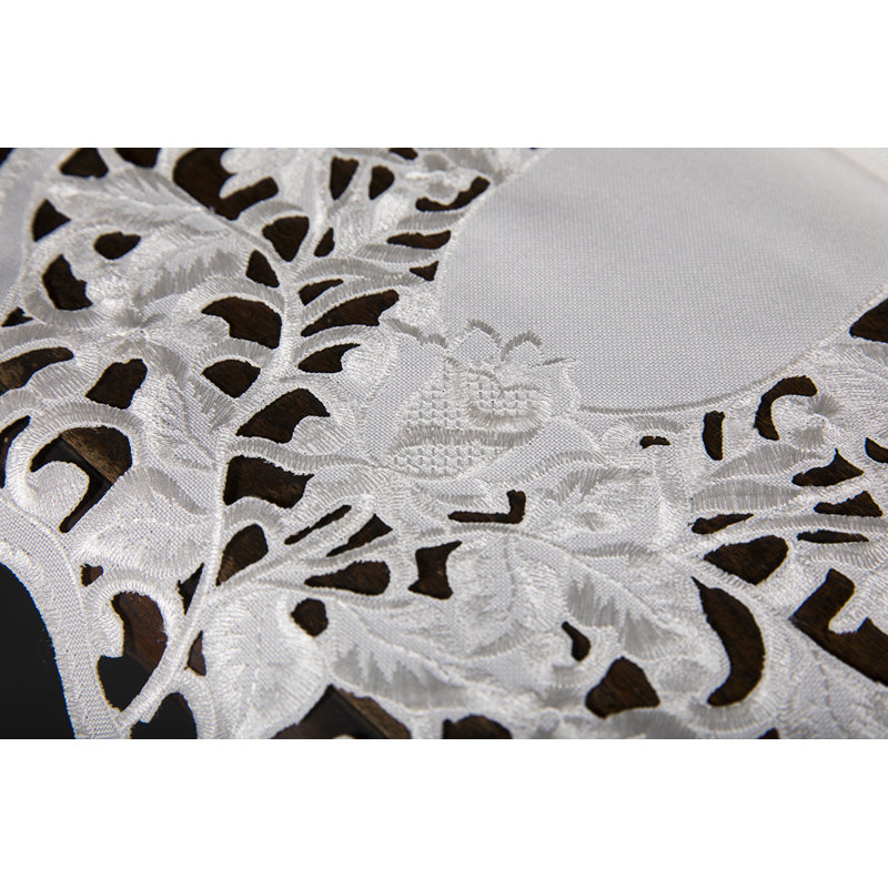 Olney Polyester Floral Oval Placemat