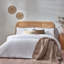 Chunky Waffle Cotton Solid Colour Duvet Cover Set with Pillowcases Included-727611759-727611760