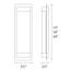 Mythical Aluminum LED Flush Mounted Sconce-694392700